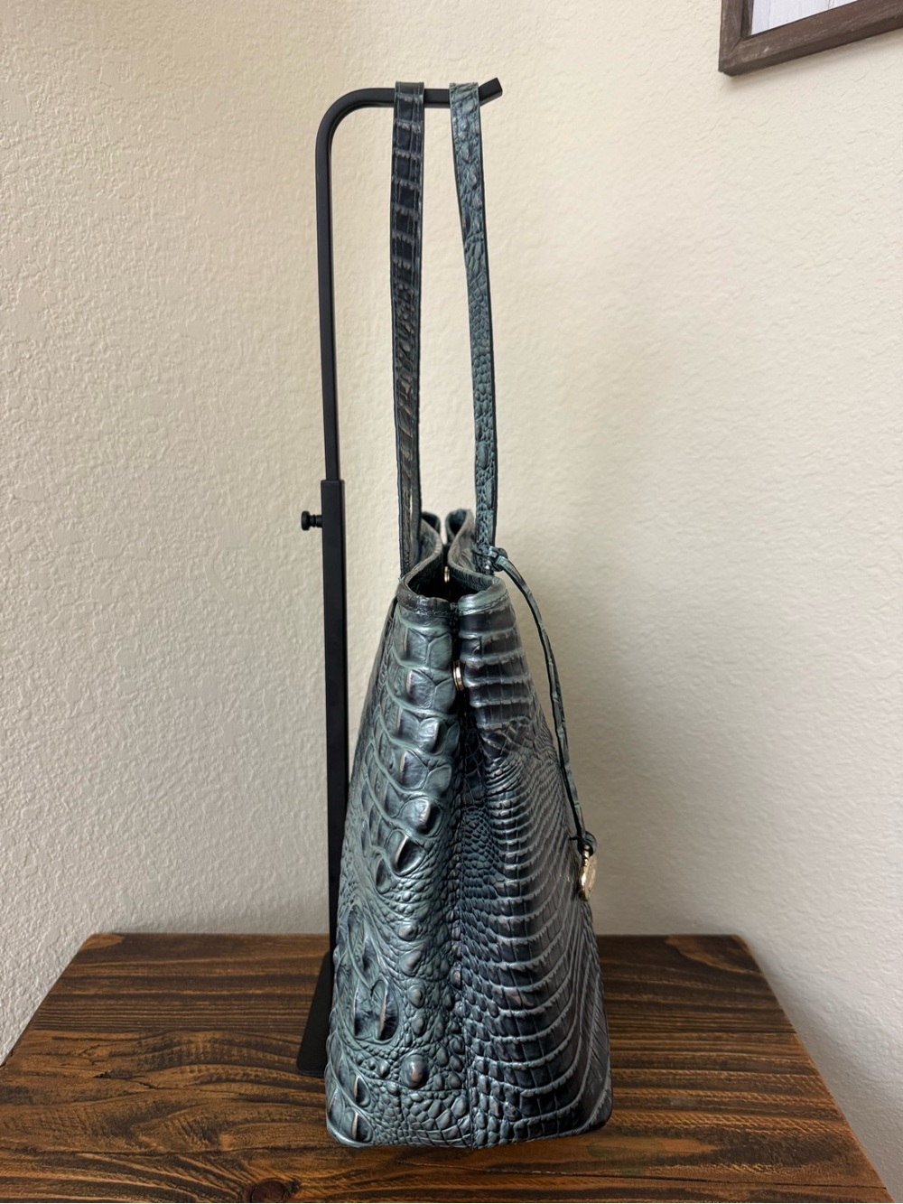 Brahmin Medium Julian Tote + Ady Wallet Set – Obsidian Melbourne - Picture 4 of 15